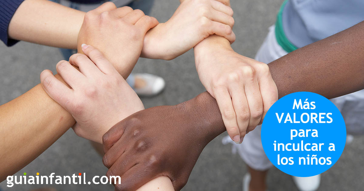 valores para educar a los niños