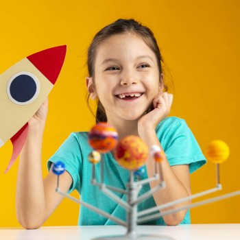 Juego del Sistema Solar para que niños de infantil aprendan los planetas