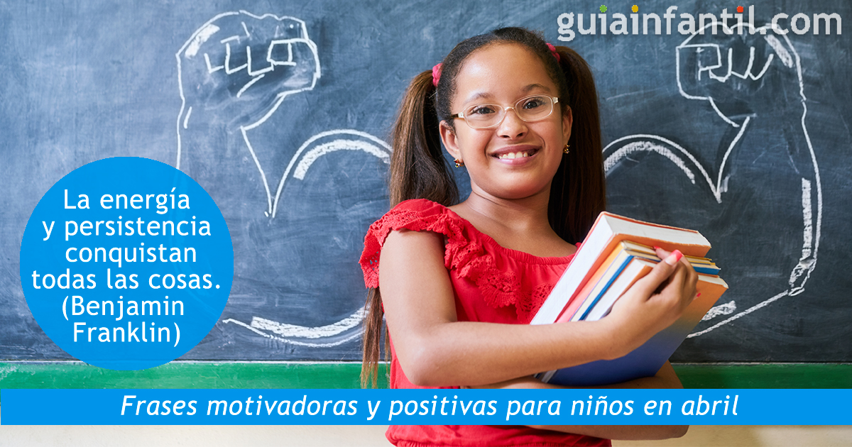 Citas célebres para niños en abril