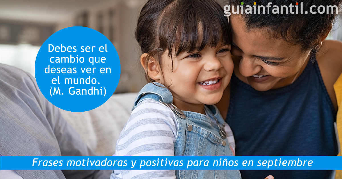 Ideas de frases positivas para niños