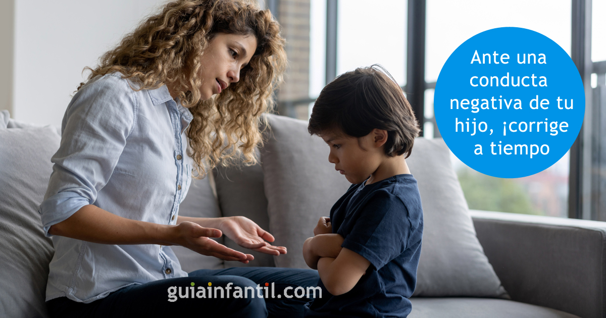 corregir comportamientos negativos