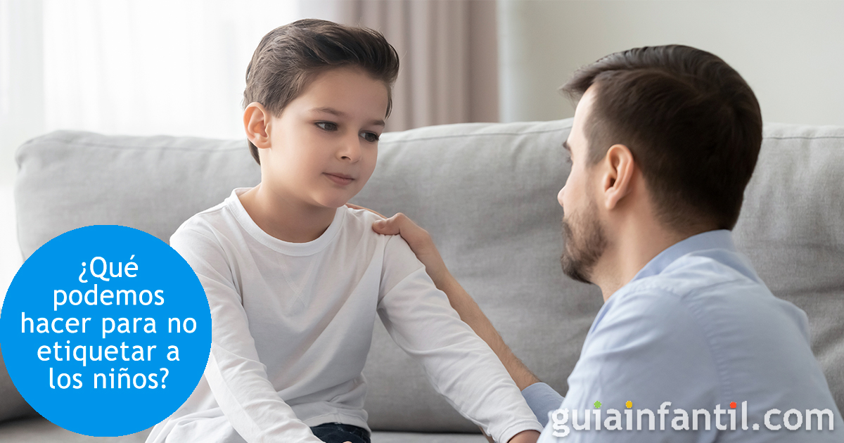Los padres ponemos etiquetas a los hijos