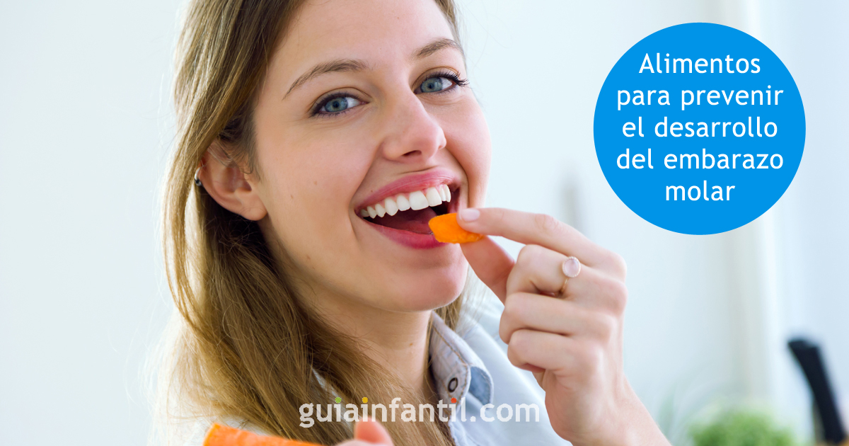 alimentos para prevenir el embarazo molar