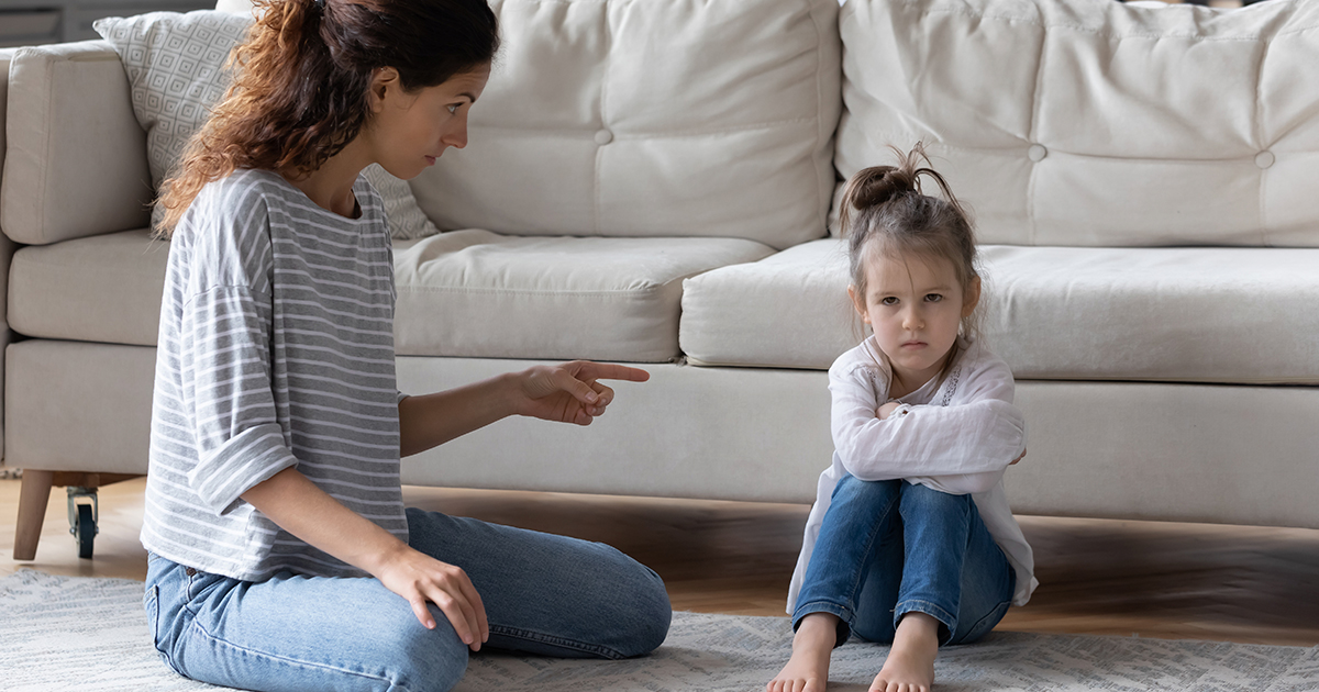Criticar a los niños desde el miedo o amor