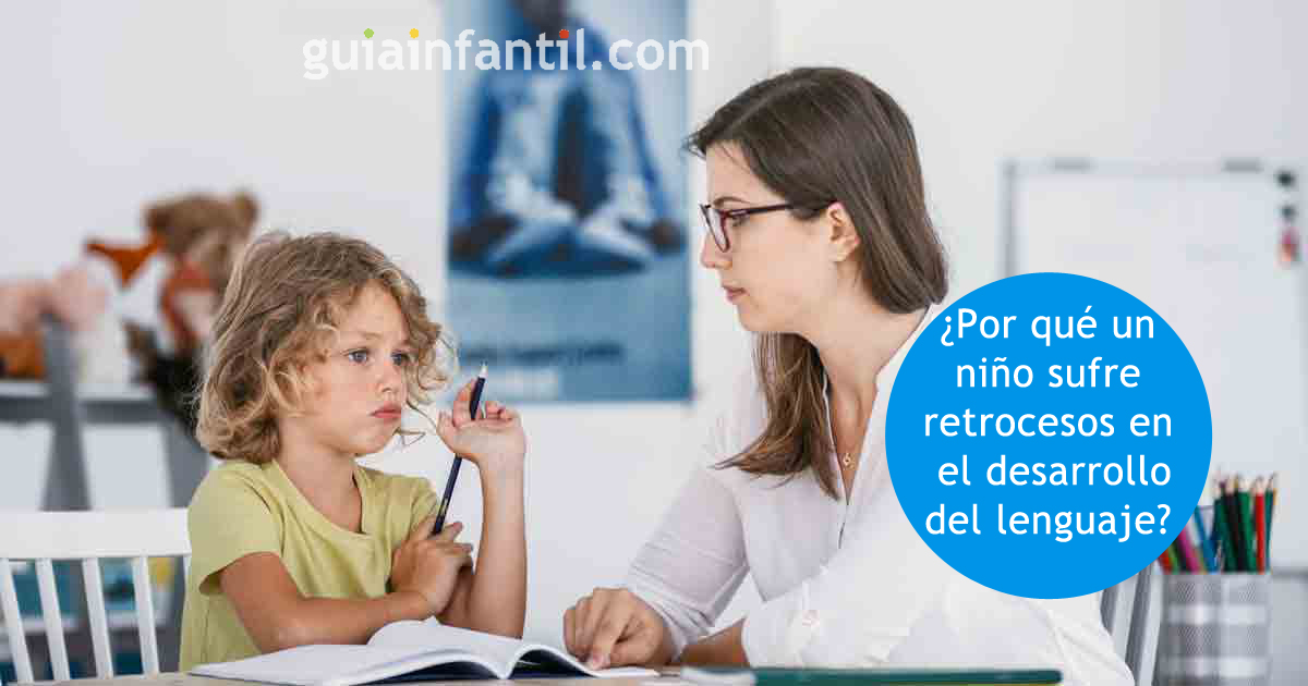 retroceso en el lenguaje