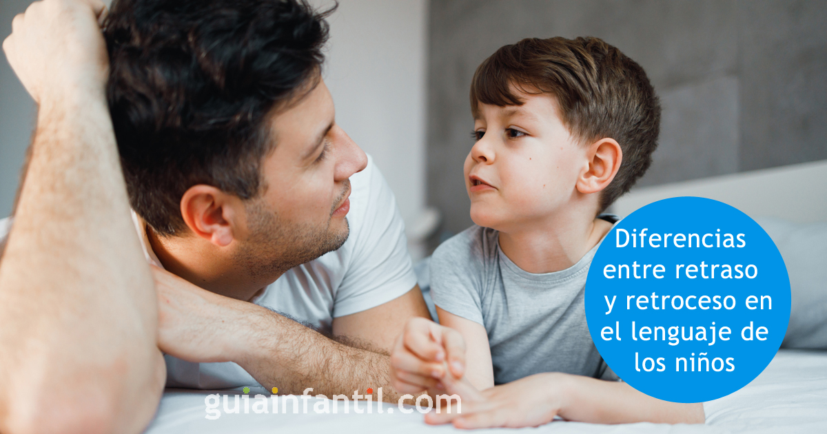 retroceso en el lenguaje de los niños