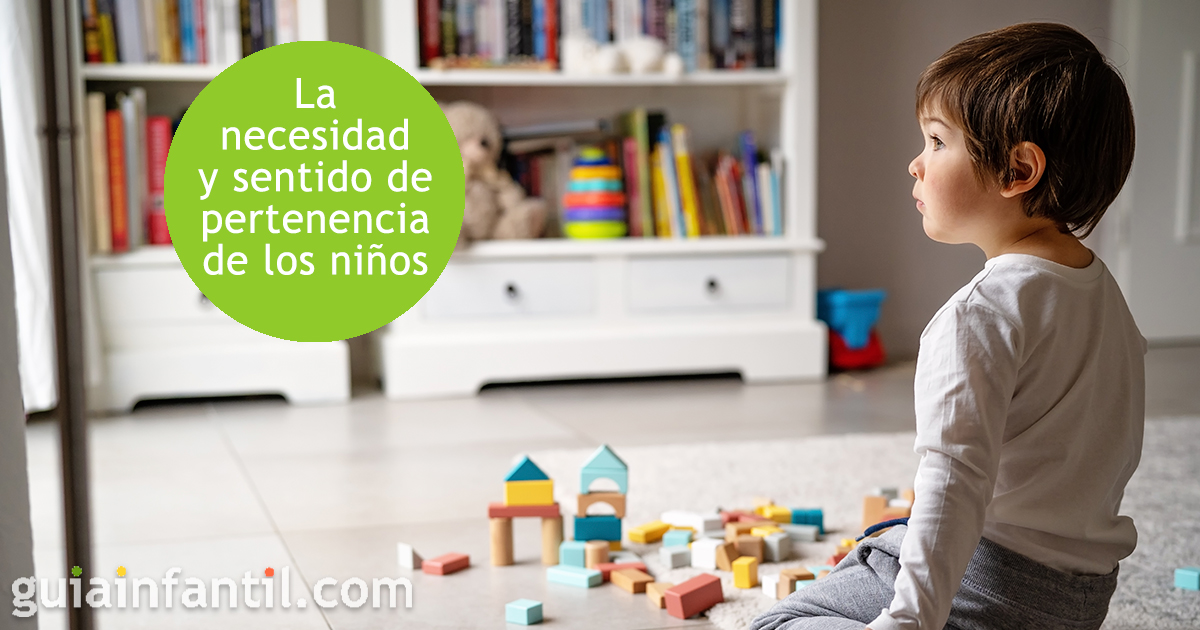 La mala conducta de los niños y la necesidad o sentido de pertenencia