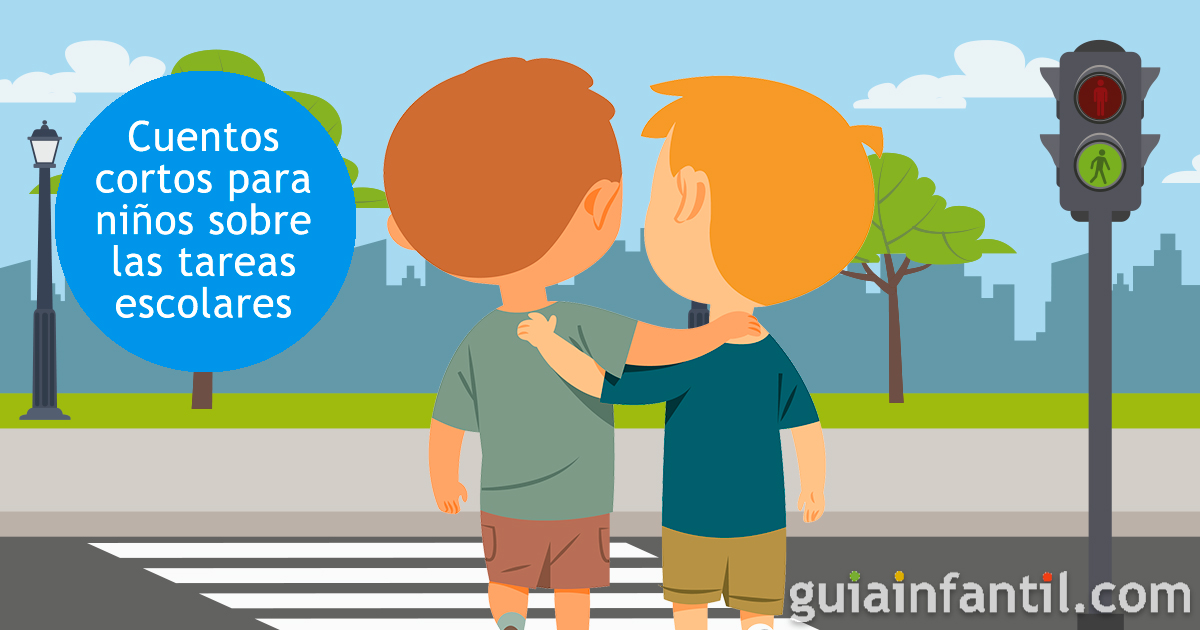 Los cuentos cortos sobre las tareas escolares