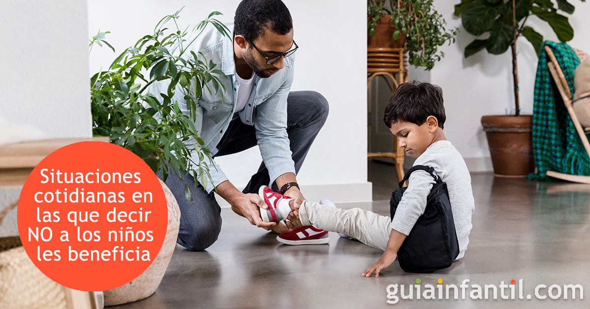 Las situaciones en las que decir NO a los niños