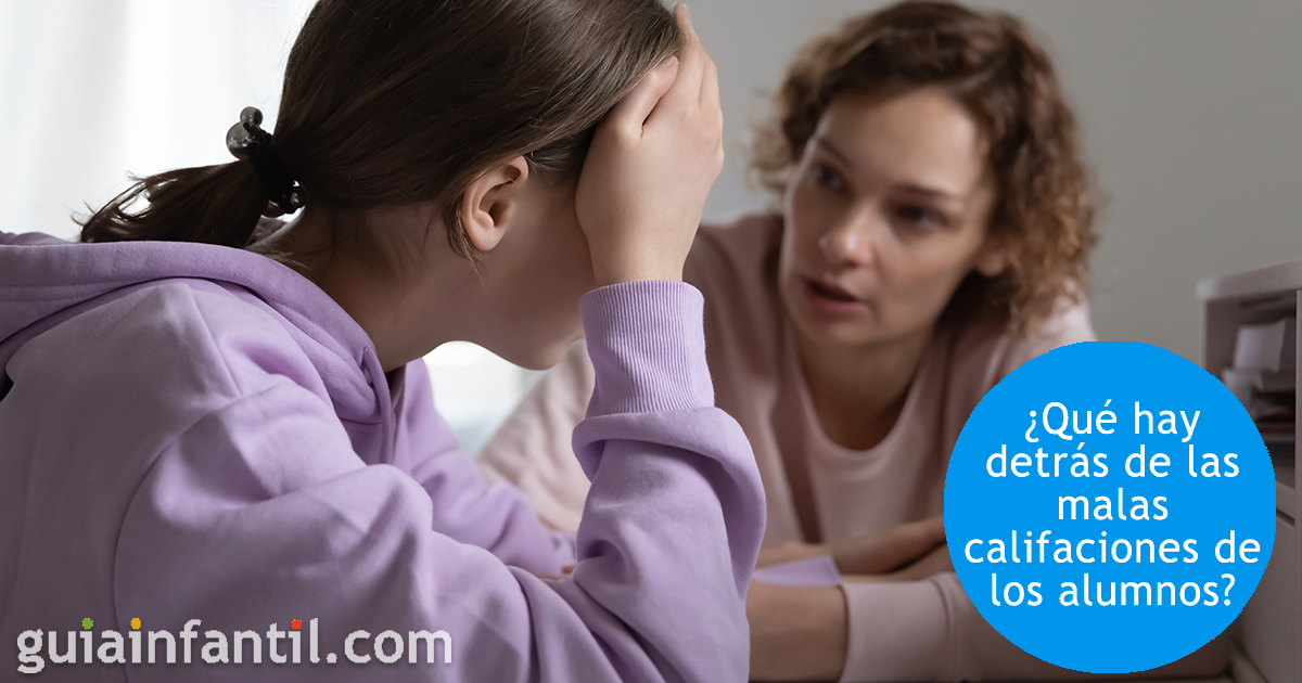 Castigar a los niños ante los suspensos escolares