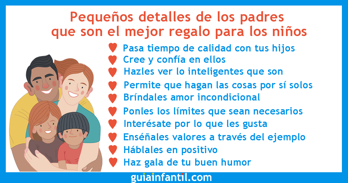 14 regalos emocionales para sorprender a los niños antes de los 10 años