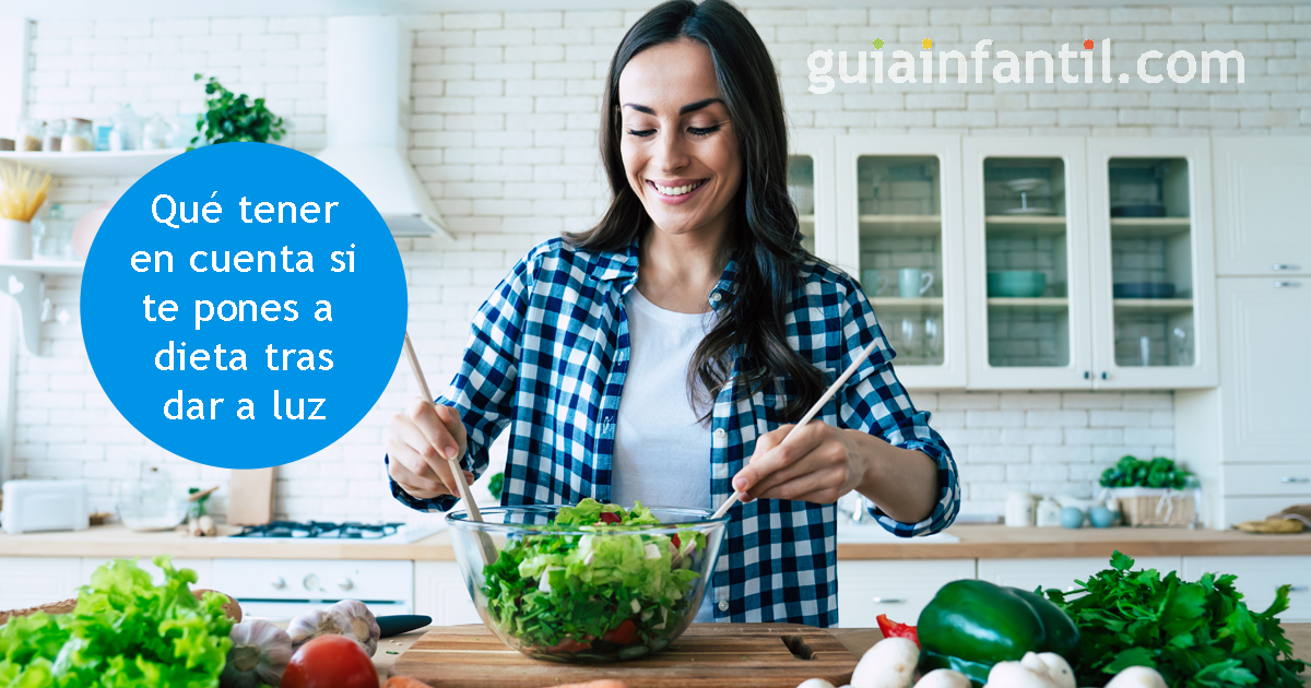 la dieta en el posparto
