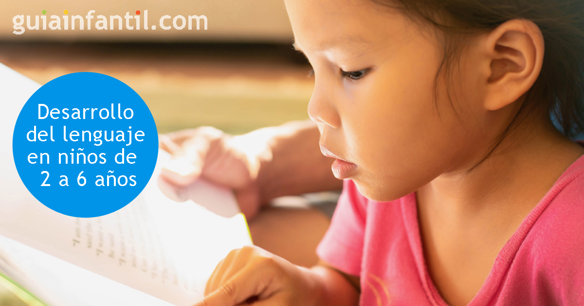 lenguaje en niños de 2 a 6 años