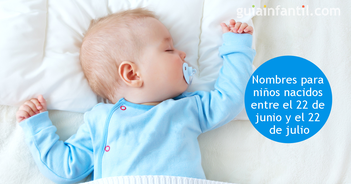 nombres de niños que son del signo cáncer