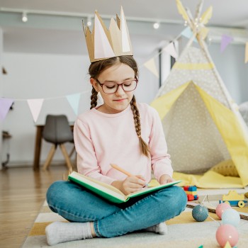 16 dictados cortos de cuentos de fantasía para niños: princesas, dragones...