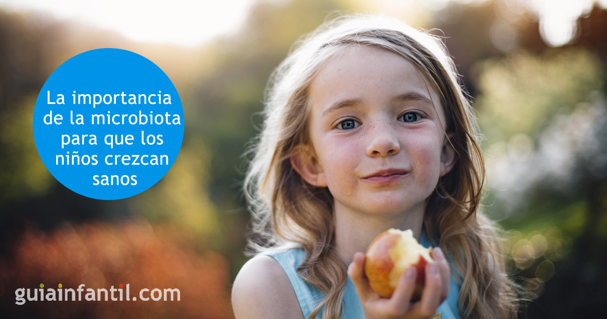 microbiota y niños sanos