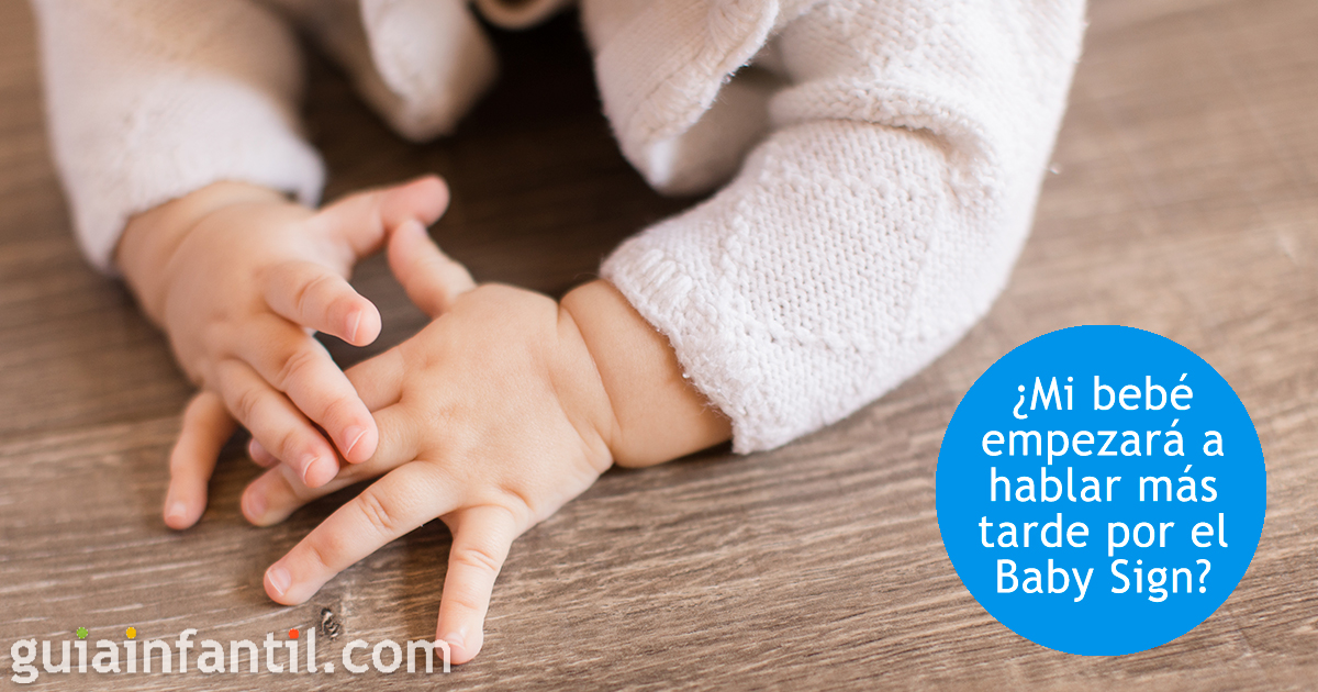 Baby Sign retrasa el lenguaje de los niños