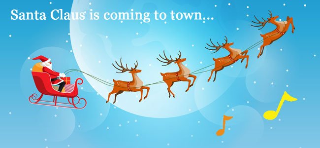 Letra de Santa claus is coming to town