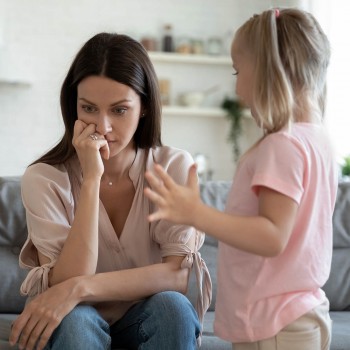Cuando tu hijo te dice que eres muy mala