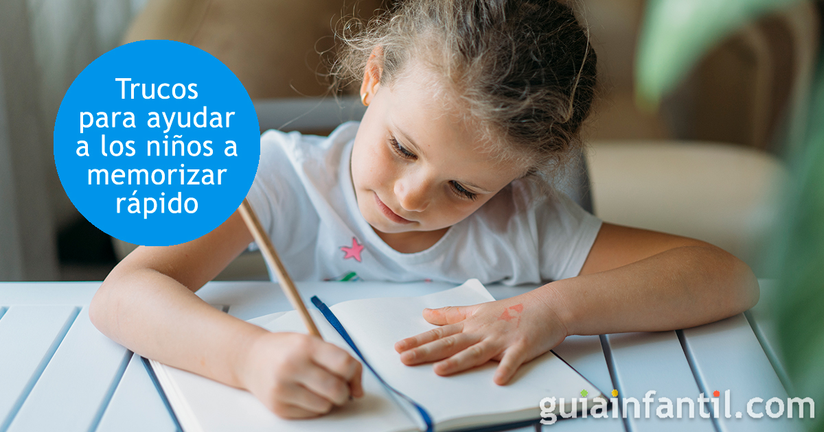 Trucos para memorizar con los niños