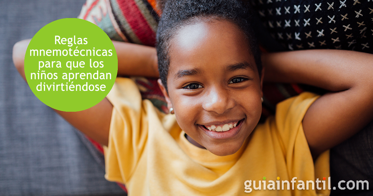 Algunas reglas de mnemotecnia para niños