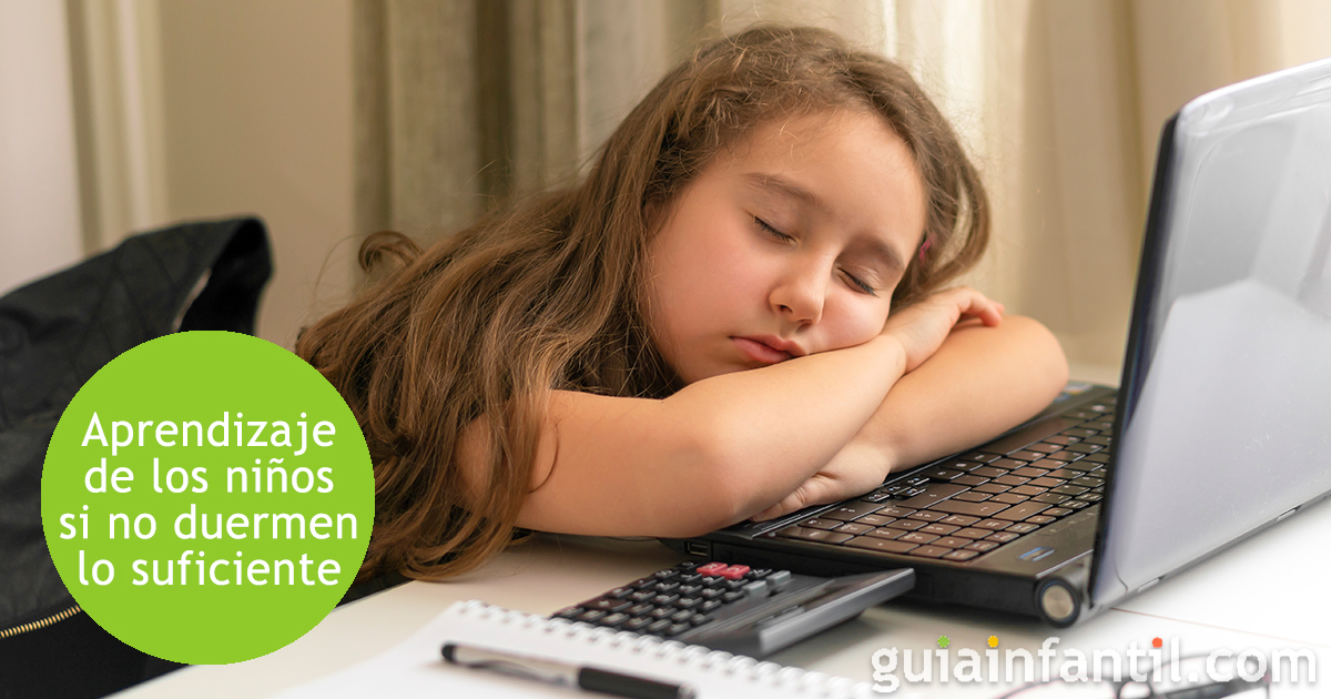 El aprendizaje de los niños ante la falta de sueño