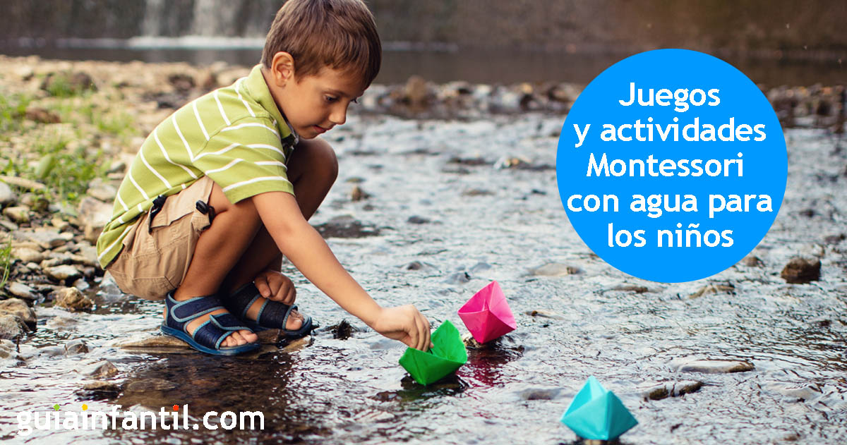 juegos con agua para niños