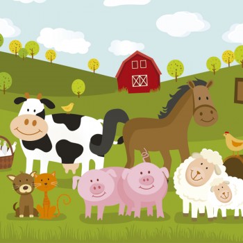 Juegos chistosos de las onomatopeyas de animales en inglés para niños