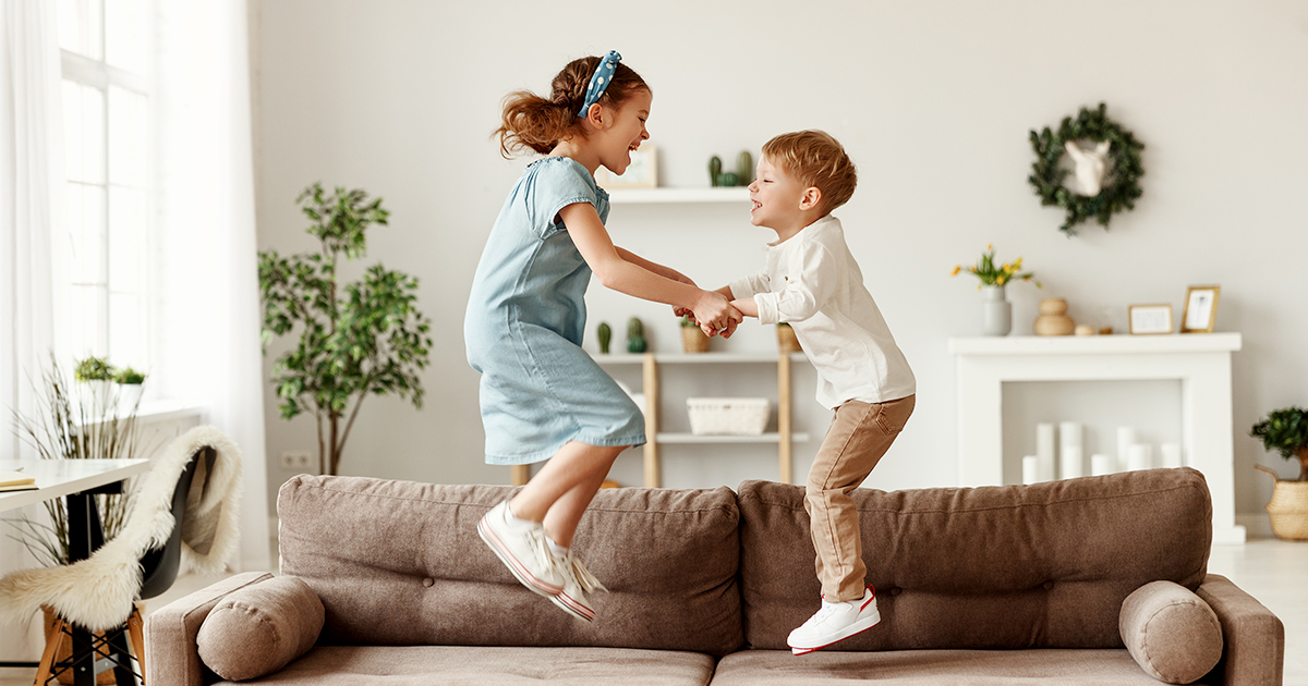 Ser felices por tener a nuestros niños