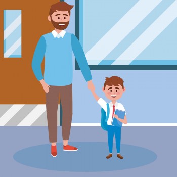 Marco. Cuento corto para niños que van a la escuela por primera vez