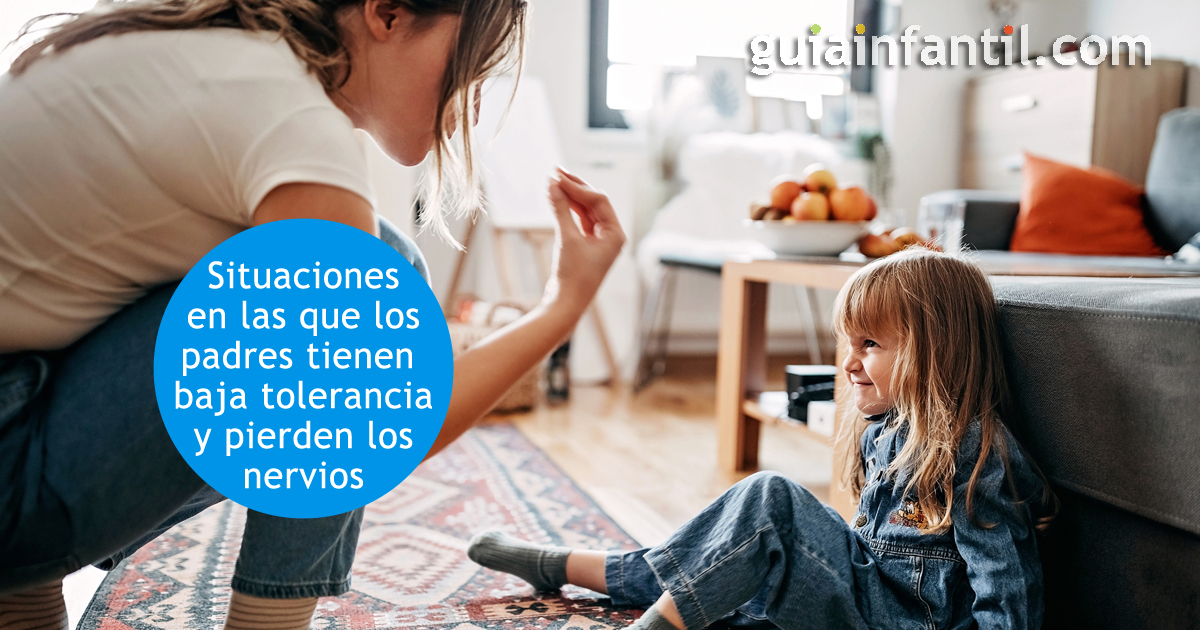 padres con poca tolerancia y que pierden los nervios