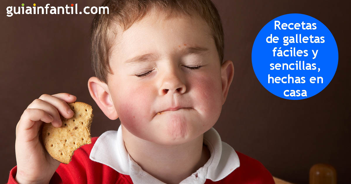 recetas ricas de galletas para niños
