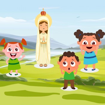 Cuento corto para niños sobre la historia de la Virgen de Fátima