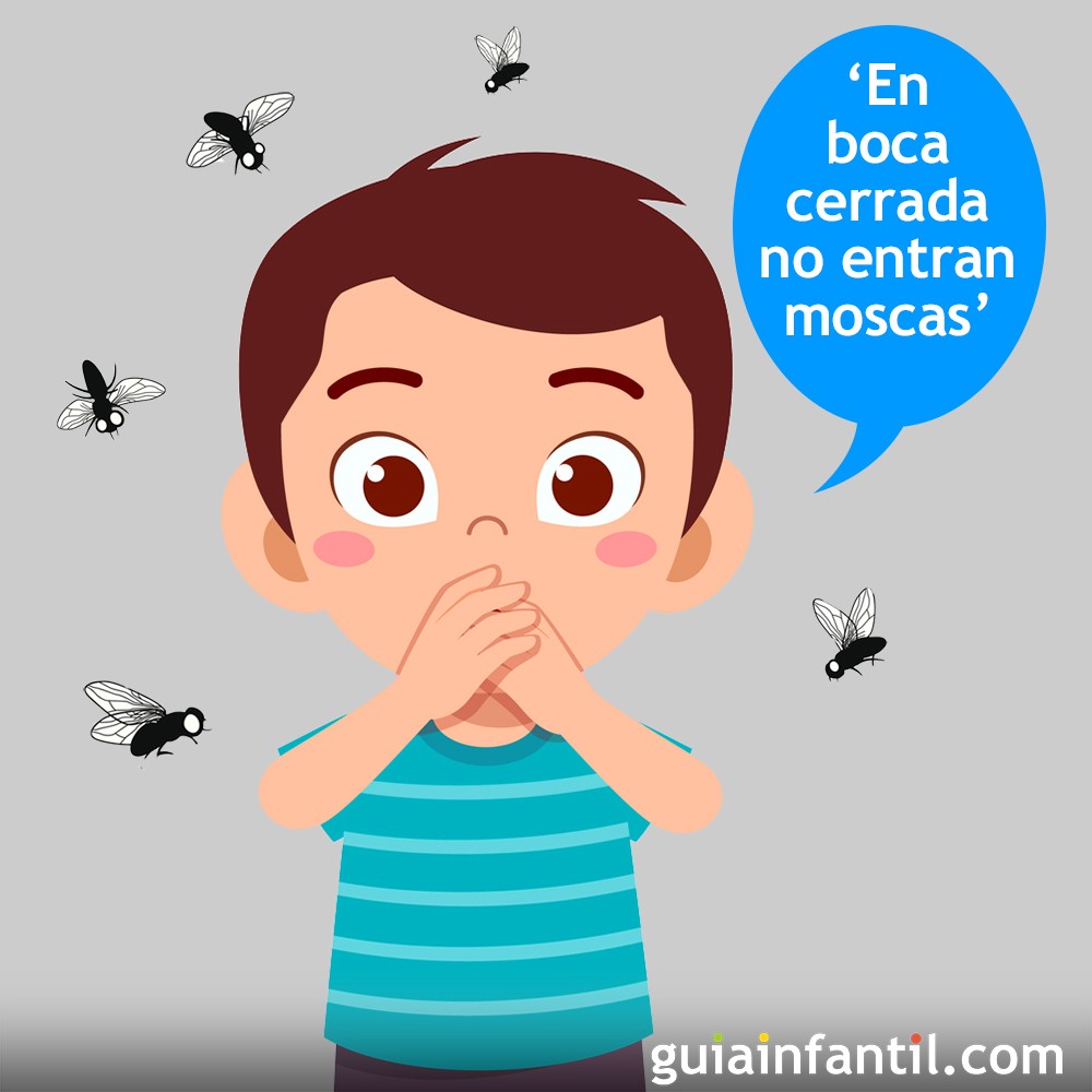 Del dicho al hecho histórico: ¿de dónde viene la expresión «en boca cerrada  no entran moscas»?