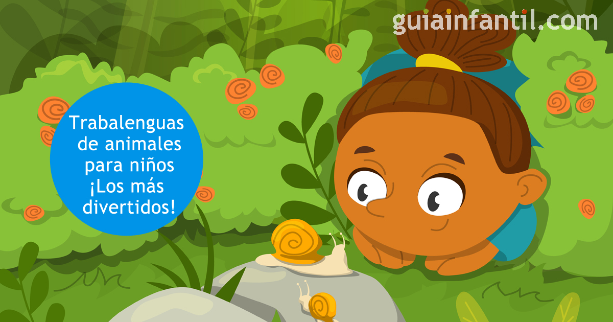 trabalenguas de animales para niños