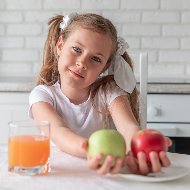 Idea de menú semanal para niños con bajo peso - Pautas de alimentación