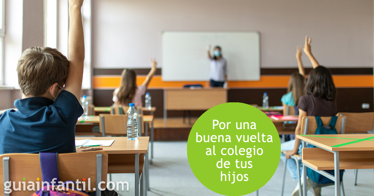 El regreso a clases de los niños