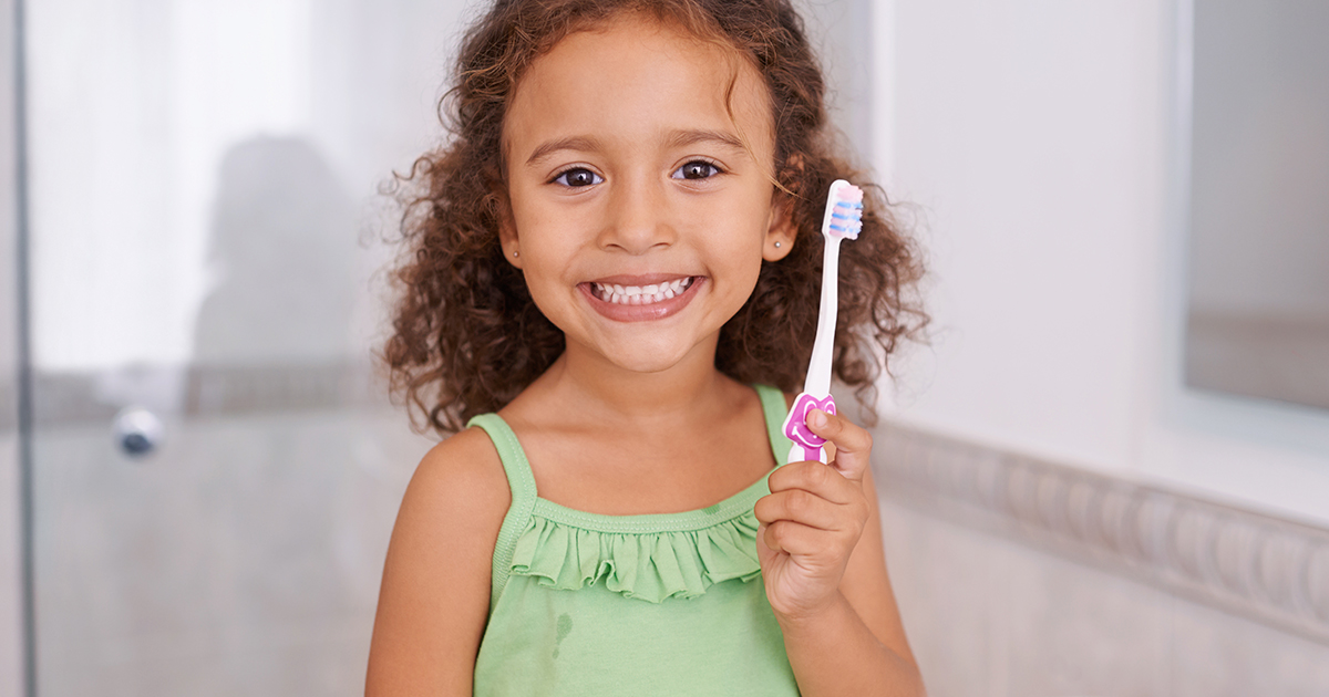 Los hábitos de higiene dental de los niños