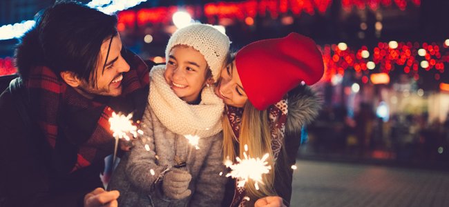 Planes de Navidad con niños: ir a un mercadillo navideño
