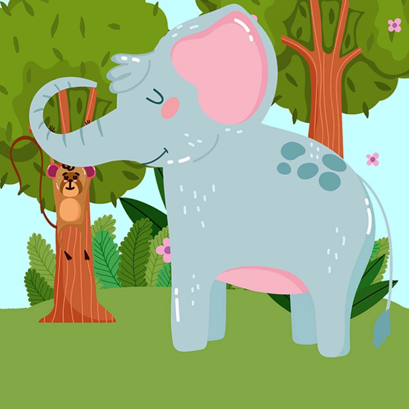 Cuento infantil. El Elefante Bernardo