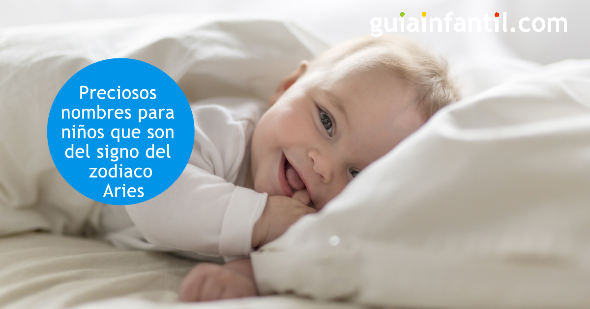 nombres para niños que son del signo del zodiaco Aries
