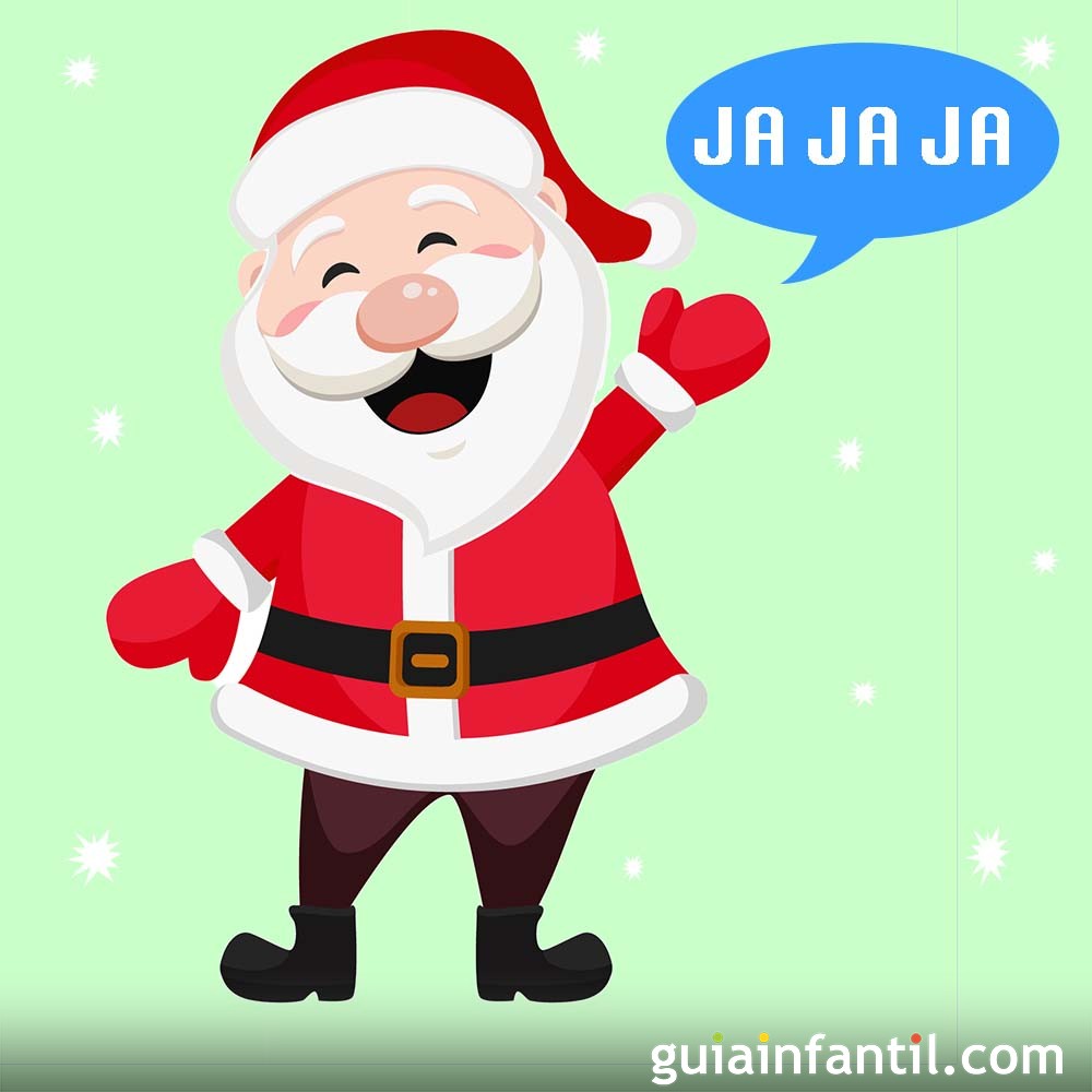 Divertidos chistes Papá Noel niños en Navidad - Reír sin parar
