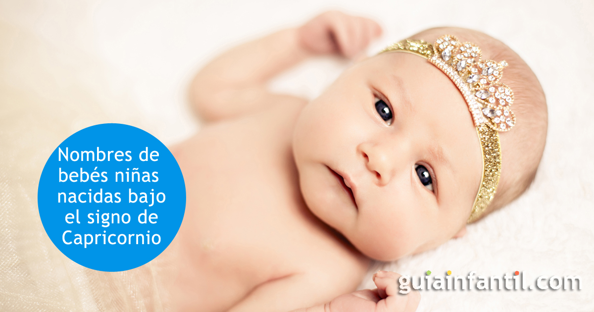 nombres de bebé niñas que son capricornio