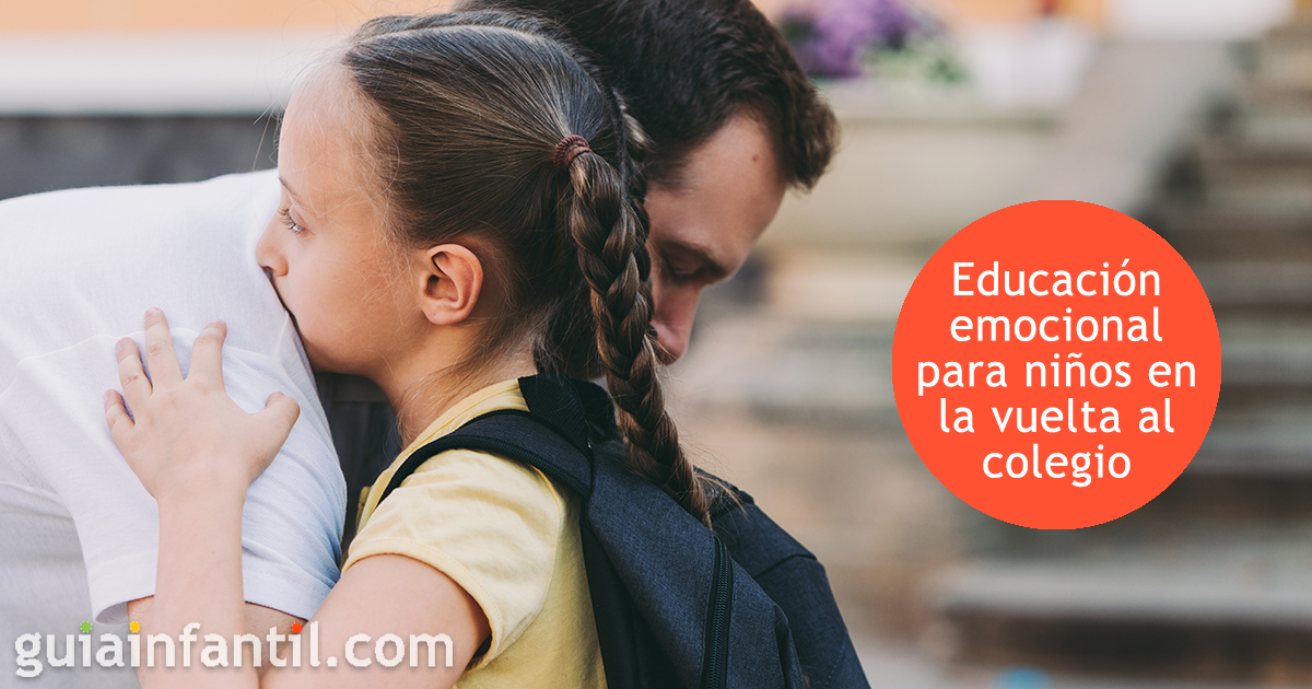 Emociones de los niños en la vuelta al colegio