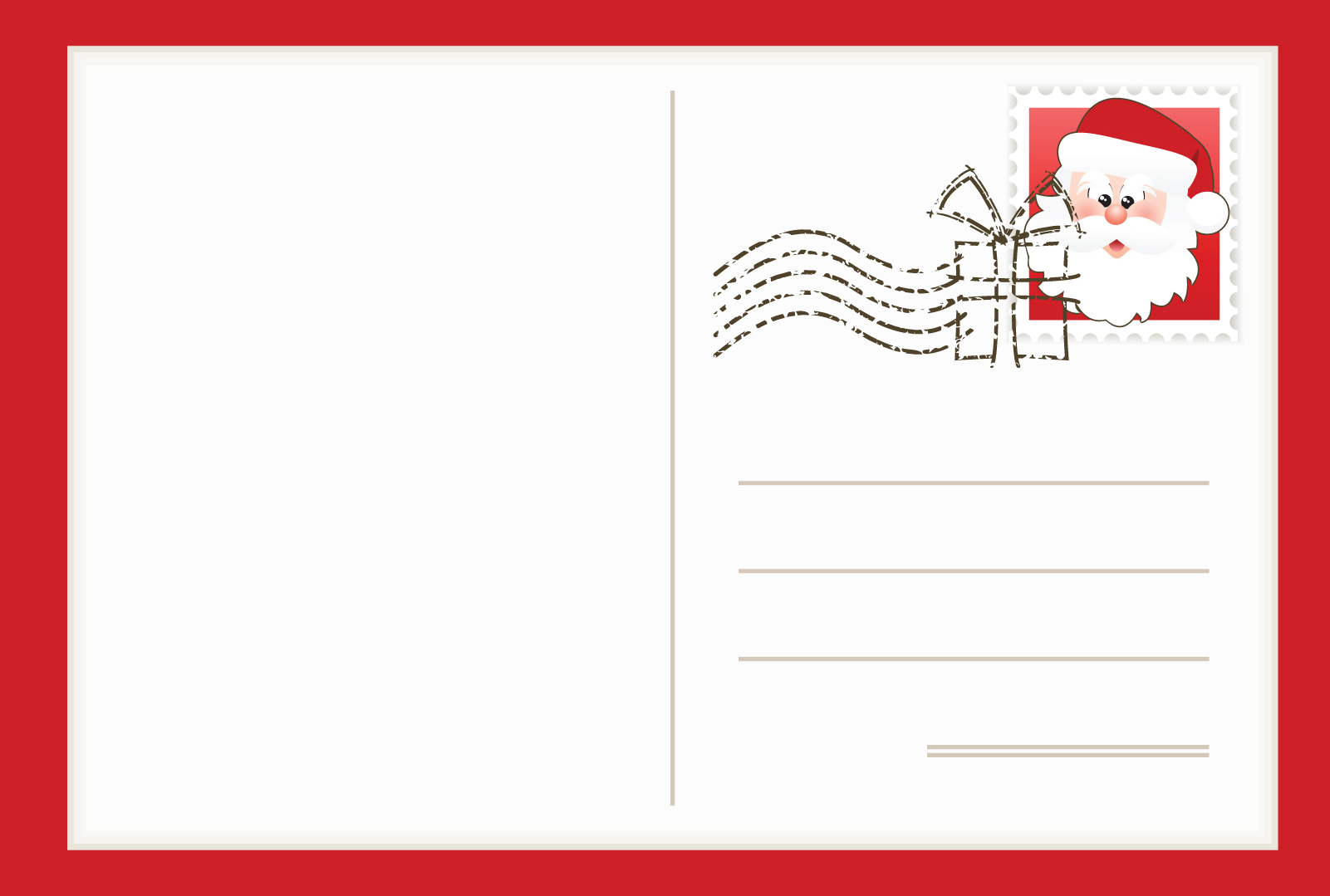 encerrar antiguo Consulado 12 modelos de carta para Papá Noel para imprimir y colorear