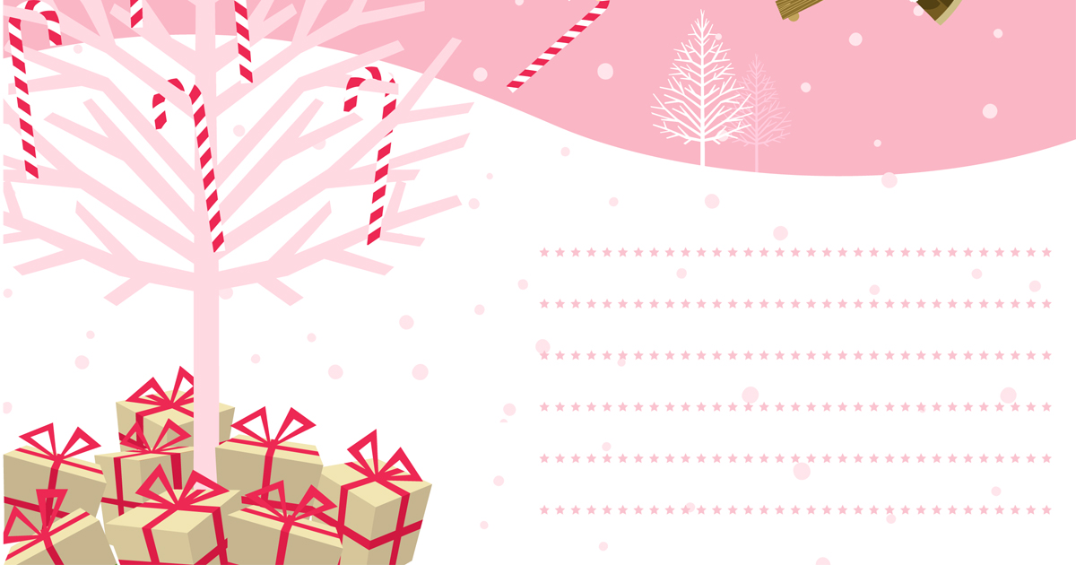 carta de papá noel en familia