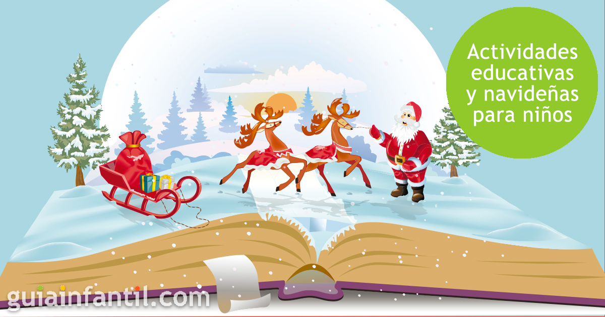 Actividades para niños sobre el cuento de navidad