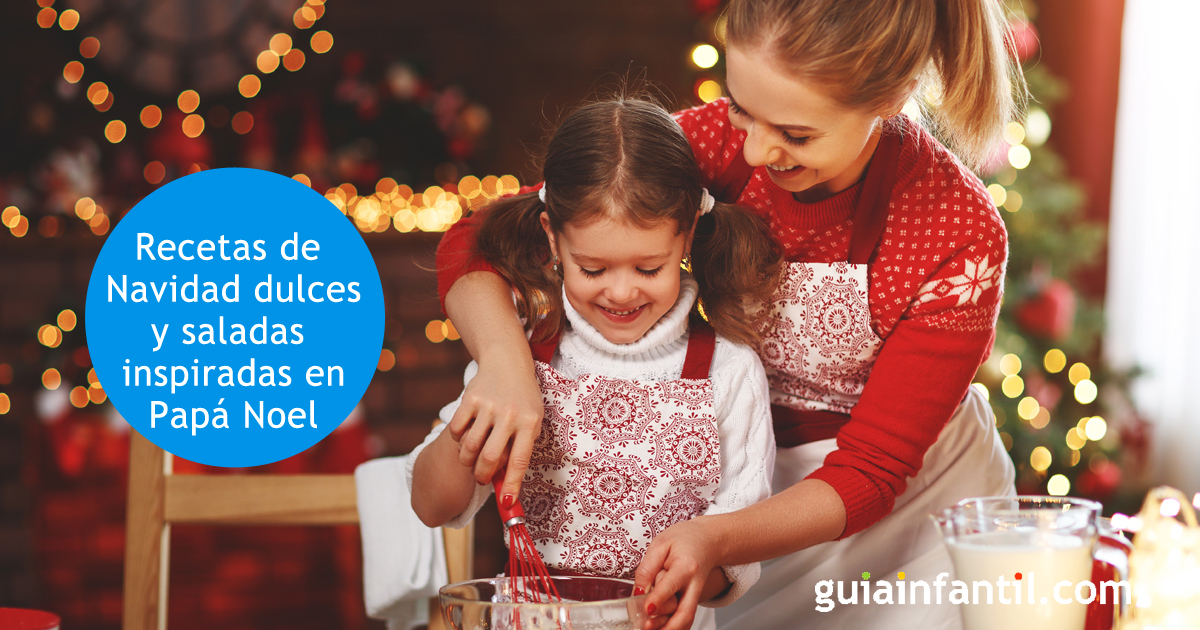 recetas de navidad inspiradas en papá noel
