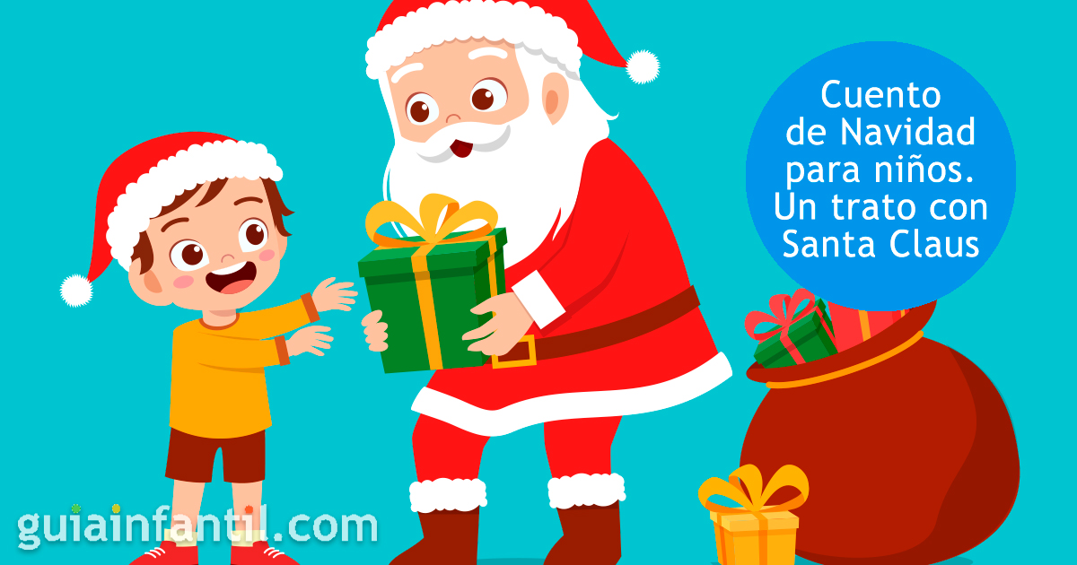 Cuento de Navidad para niños - Un trato con Santa Claus