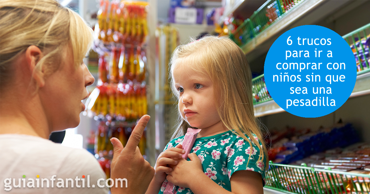 6 trucos para ir a comprar con niños sin que sea una pesadilla